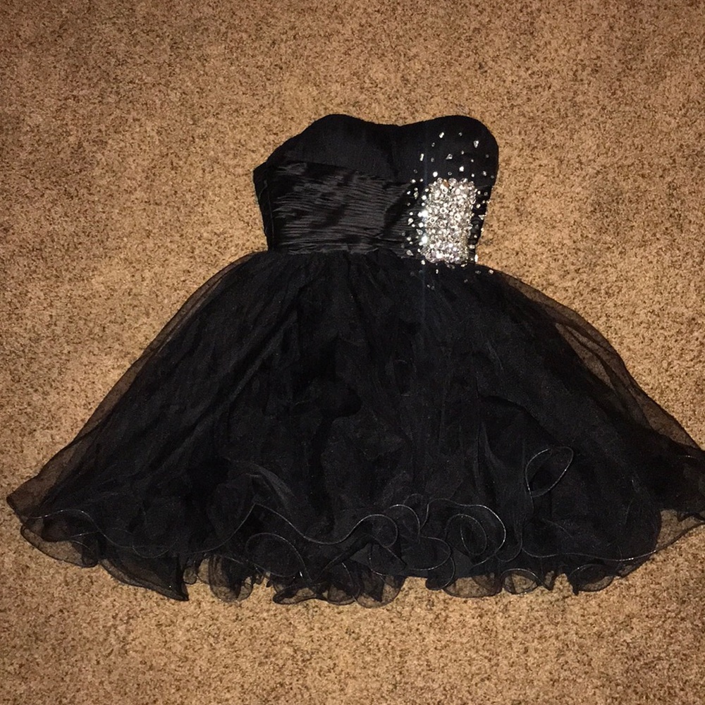 Formal Short Black Dress